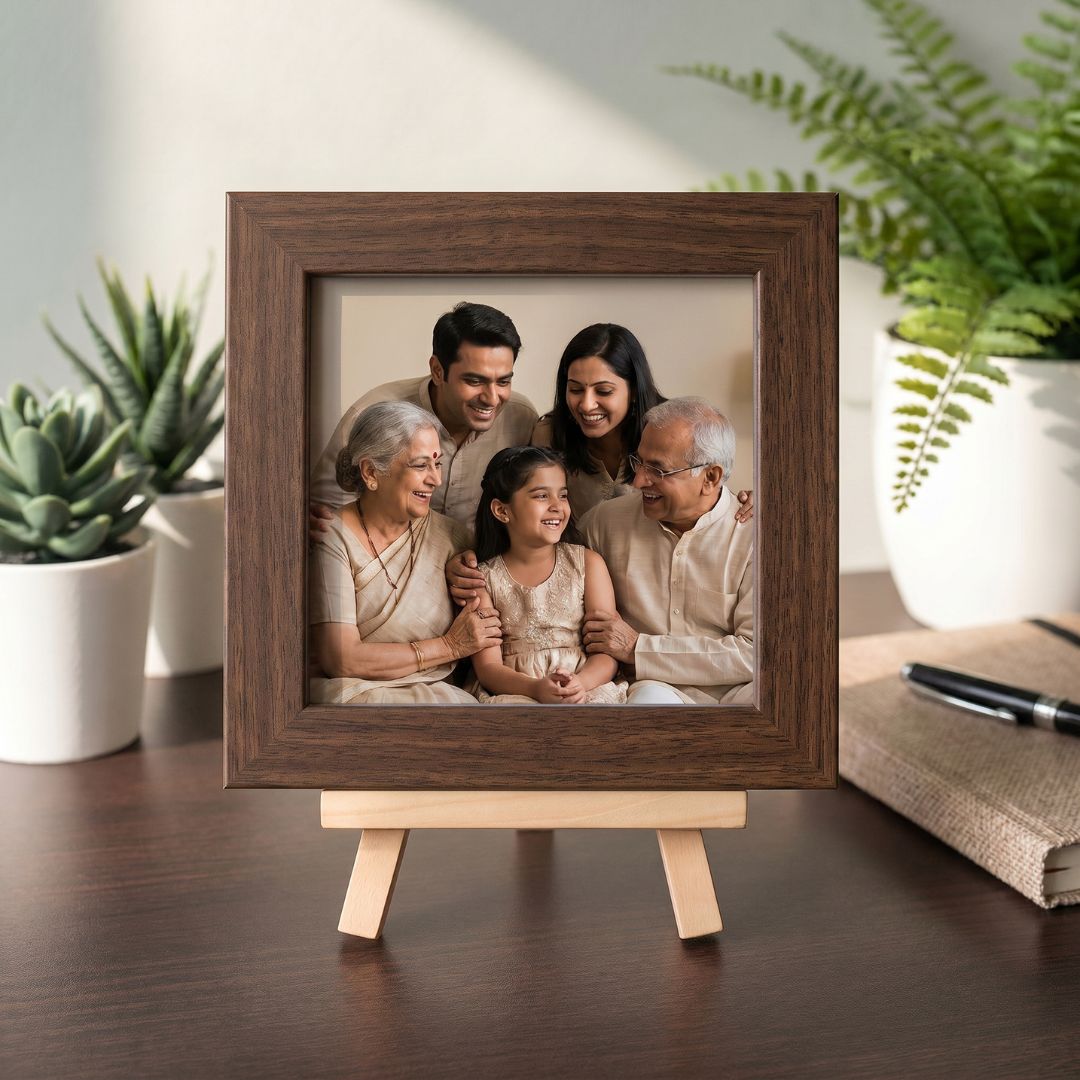 Personalized Photo Frame (4x4 Inch)