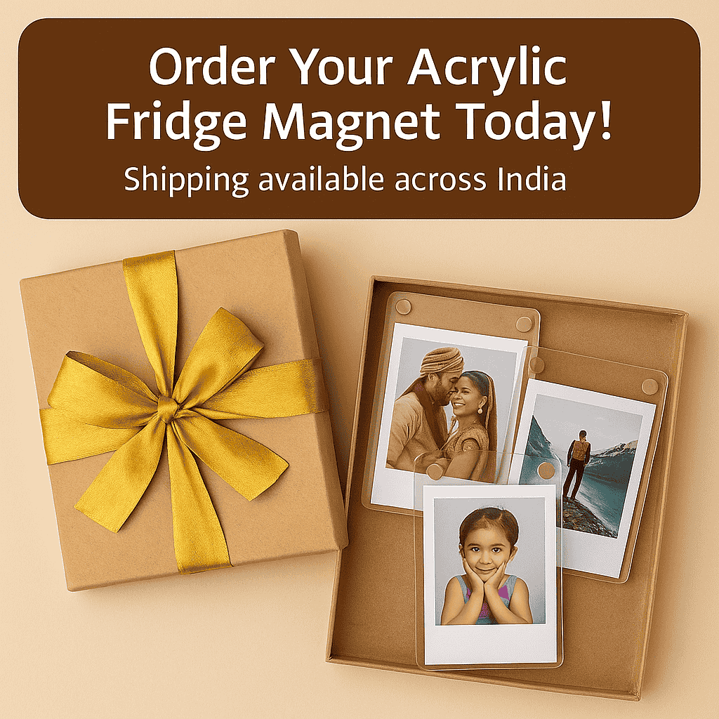 Acrylic Fridge Magnets - Rectangle 6 x 9 CM