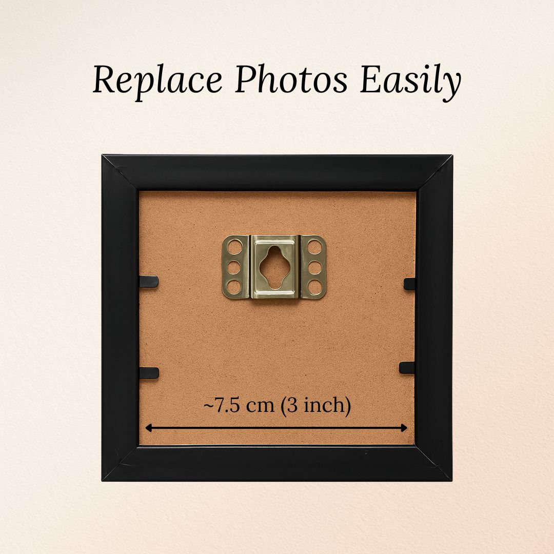 Personalized Photo Frame (3x3 Inch)