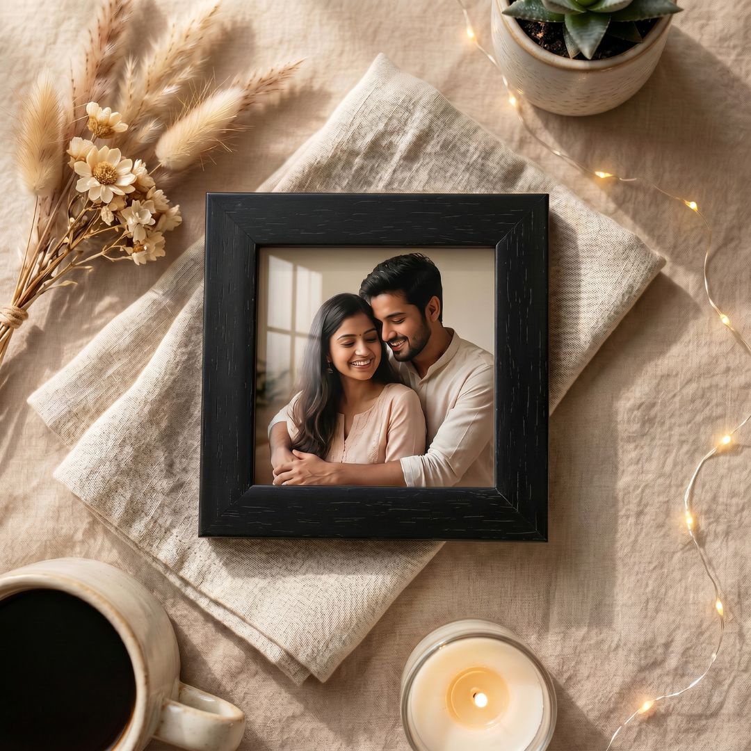 Personalized Photo Frame (3x3 Inch)