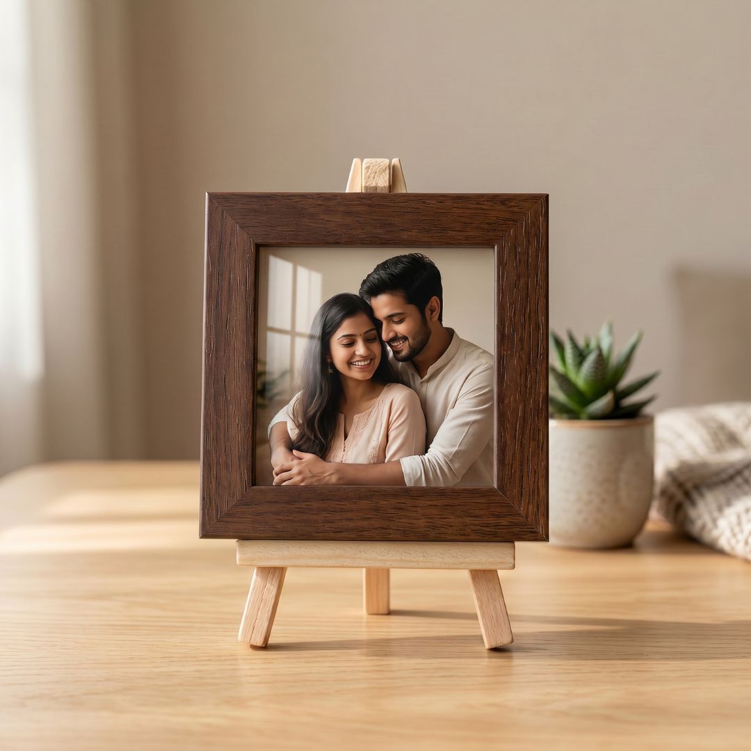 Personalized Photo Frame (3x3 Inch)
