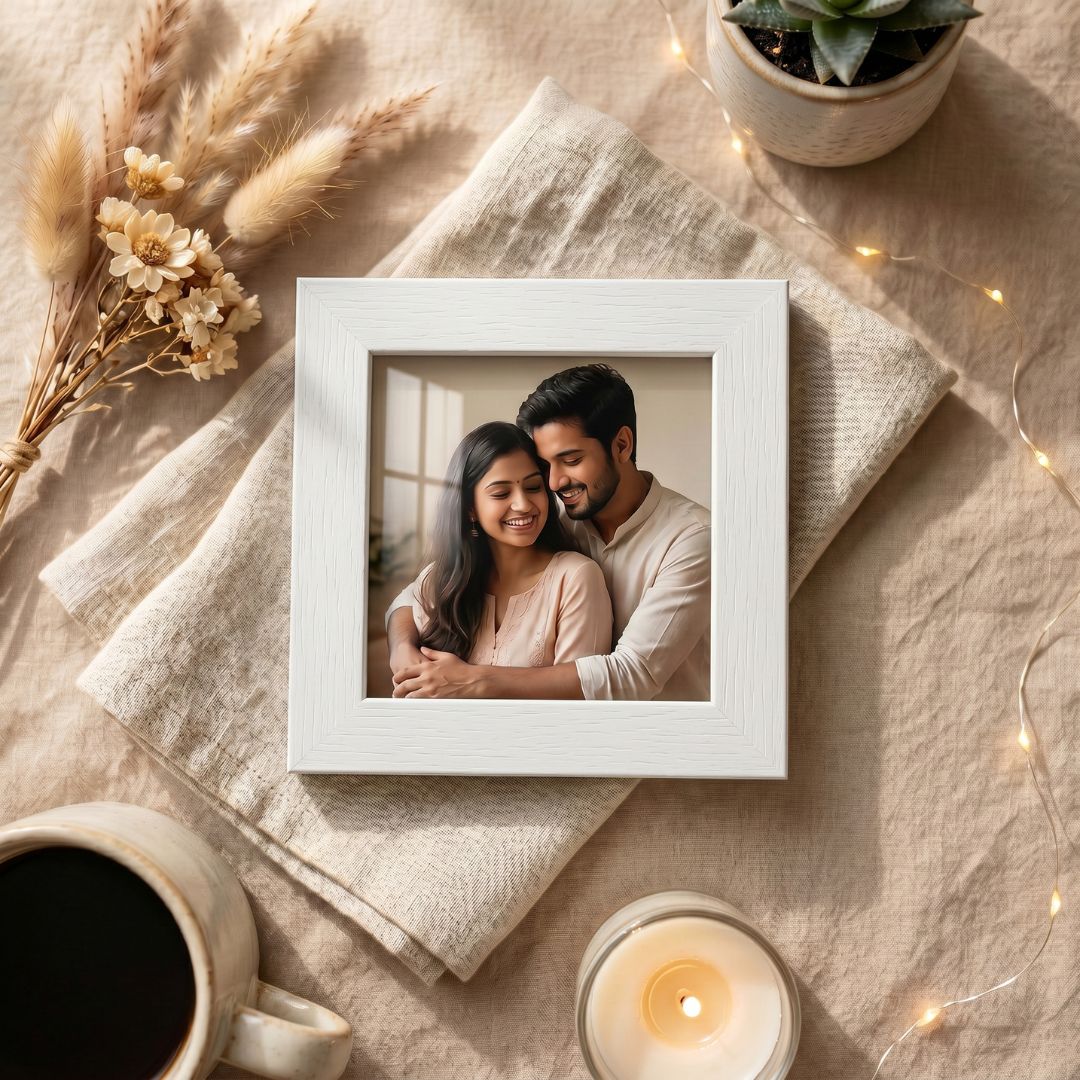 Personalized Photo Frame (3x3 Inch)