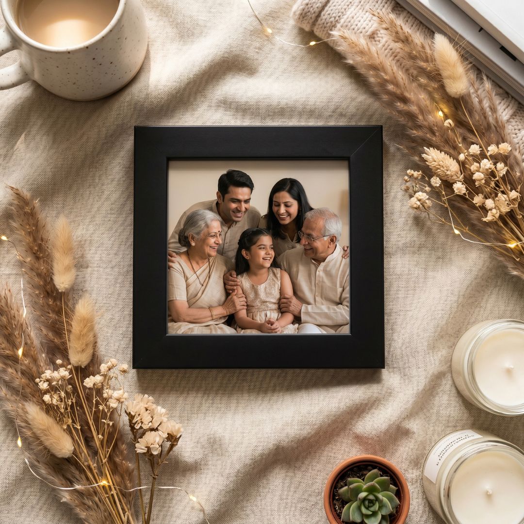 Personalized Photo Frame (4x4 Inch)