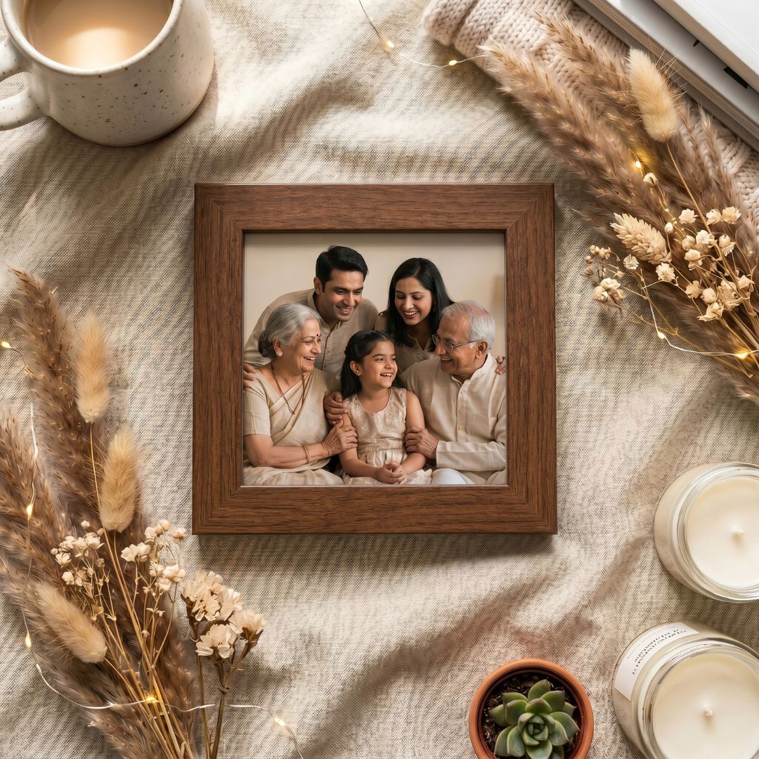 Personalized Photo Frame (4x4 Inch)
