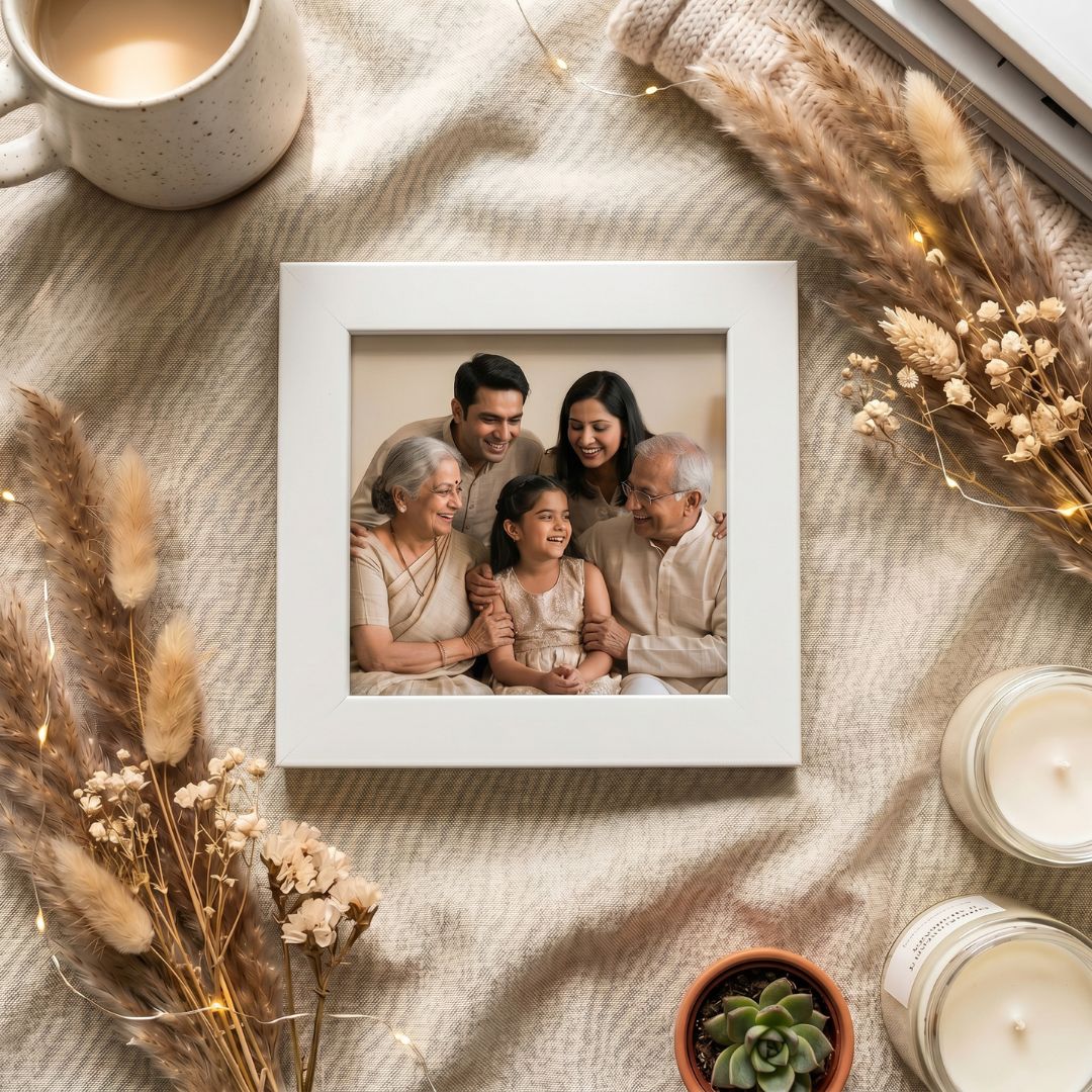 Personalized Photo Frame (4x4 Inch)