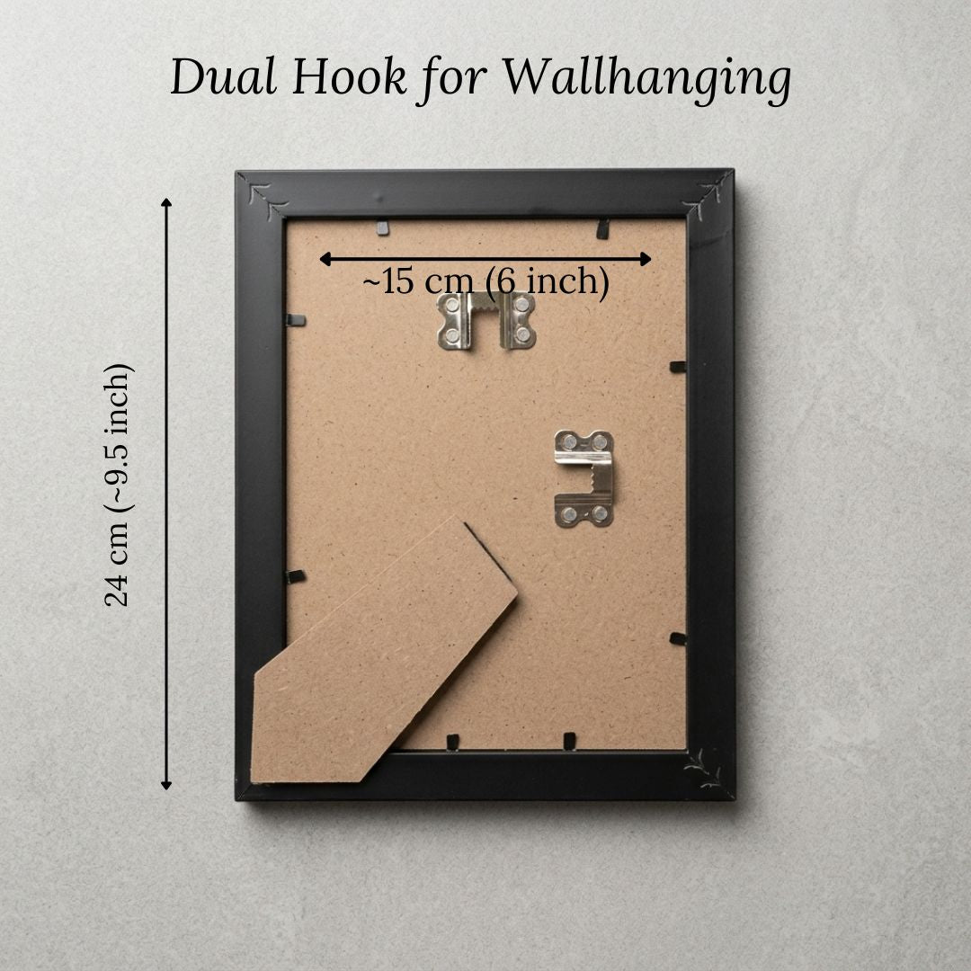 Personalized 6x8 Photo Frame with Photo Print
