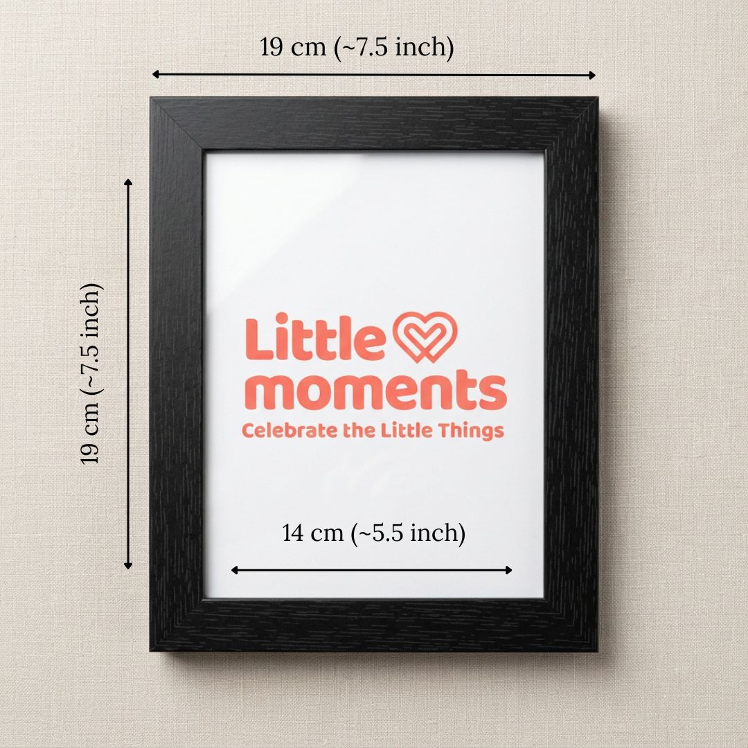 Personalized 6x8 Photo Frame with Photo Print